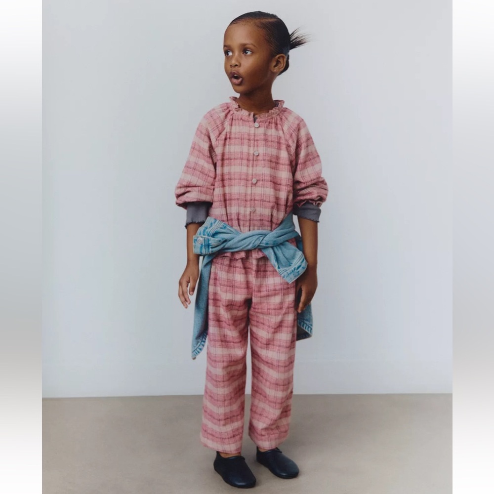 ZARA PLAID MATCHING SET